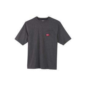 MILWAUKEE Rövid ujjú zsebes póló szürke WTSSG-M