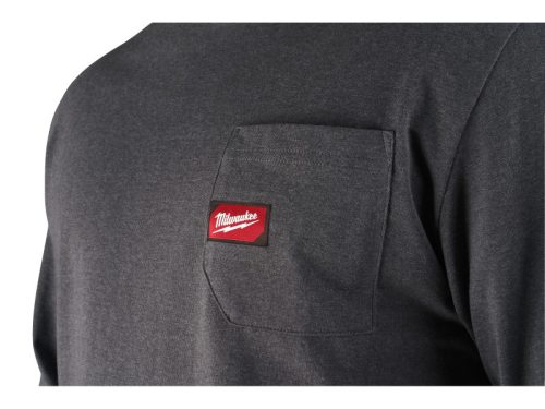 MILWAUKEE Hosszú ujjú póló szürke WTLSG-S WORKSKIN™