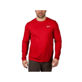 MILWAUKEE Technikai hosszú ujjú póló piros WWLSRD M