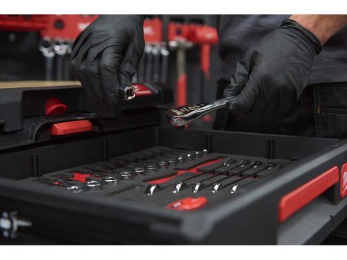 MILWAUKEE Nitril szerelőkesztyű csúszásmentes M/8 (50 db)