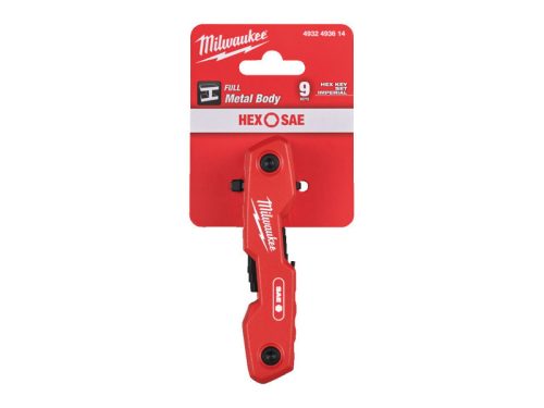 MILWAUKEE Imbuszkulcs készlet 9 részes colos