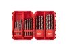 MILWAUKEE Csigafúró készlet 25 részes 1-13 mm HSS-G