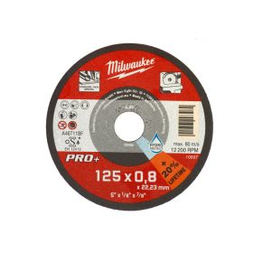   MILWAUKEE Vágókorong fémre 125 x 0,8 x 22,2 mm egyenes SCS 42