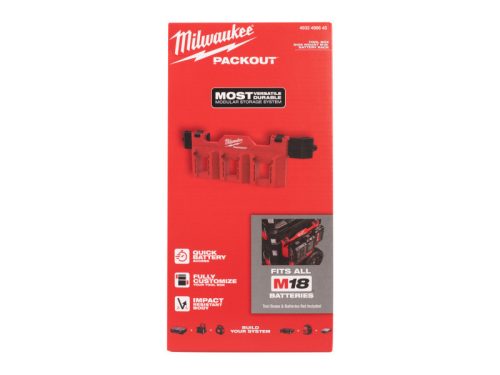 MILWAUKEE M18 akkumulátor oldalsó tárolórekesz PACKOUT™