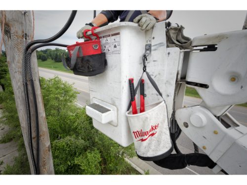 MILWAUKEE Szerszámtároló zsák villamoshálózat szereléshez