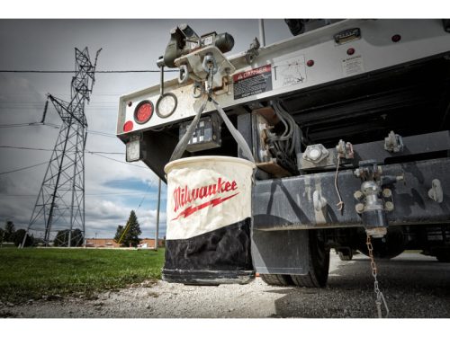 MILWAUKEE Szerszámtároló zsák belső zsebekkel villamoshálózat szereléshez