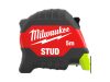 MILWAUKEE Mérőszalag ütésálló 5 m x 33 mm STUD (GEN 3)