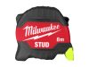 MILWAUKEE Mérőszalag ütésálló 8 m x 33 mm STUD (GEN 3)