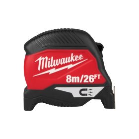   MILWAUKEE Mérőszalag mágneses prémium 8 m/26 láb x 30 mm (GEN 4)