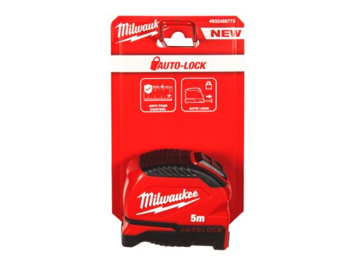 MILWAUKEE Mérőszalag 5 m x 25 mm autolock (GEN 2)