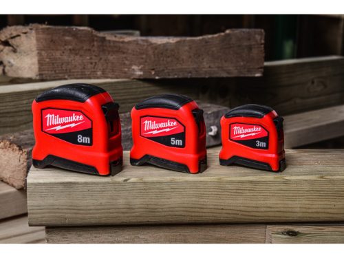 MILWAUKEE Mérőszalag 3 m x 16 mm metrikus SLIMLINE (GEN 2)