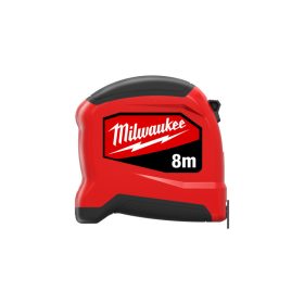 MILWAUKEE Mérőszalag 8 m x 25 mm metrikus SLIMLINE (GEN 2)