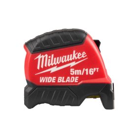   MILWAUKEE Mérőszalag prémium 5 m/16 láb x 35 mm WIDE BLADE (Gen. 2)