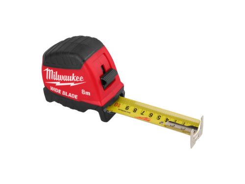 MILWAUKEE Mérőszalag prémium 8 m x 35 mm WIDE BLADE (GEN 2)