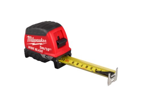 MILWAUKEE Mérőszalag mágneses prémium 5 m/16 láb x 35 mm WIDE BLADE (GEN 2)