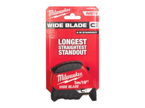 MILWAUKEE Mérőszalag mágneses prémium 5 m/16 láb x 35 mm WIDE BLADE (GEN 2)