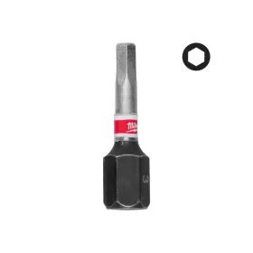 MILWAUKEE Bithegy HEX 3 x 25 mm Shockwave (3 db)