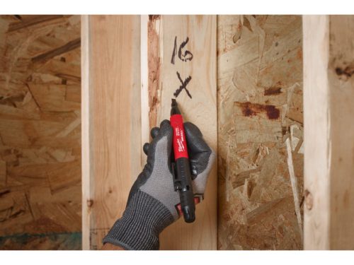 MILWAUKEE INKZALL™ Dupla hegyű jelölő filc lapos/hegyes