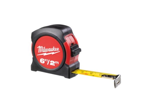 MILWAUKEE Mérőszalag 2 m/6 láb x 13 mm