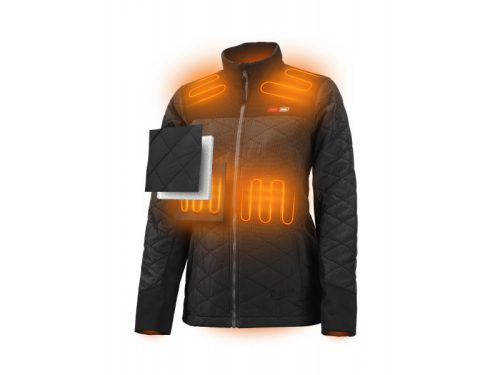 MILWAUKEE Munkavédelmi fűthető pufi kabát hibrid XXL-es M12 HJP LADIES-201