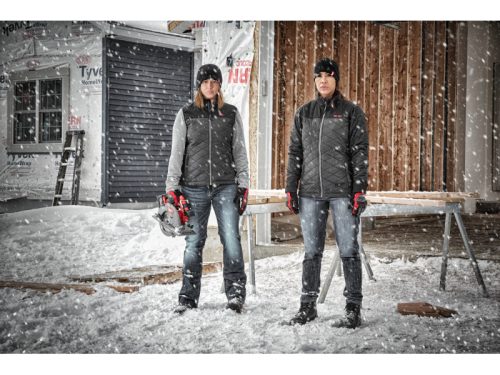 MILWAUKEE Munkavédelmi fűthető pufi kabát hibrid XXL-es M12 HJP LADIES-201