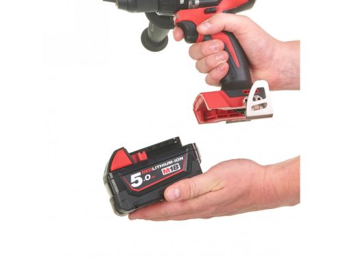 MILWAUKEE Akkus fúrócsavarozó M18 BLDD2-502X (2 x 5,0 Ah akku + töltő)