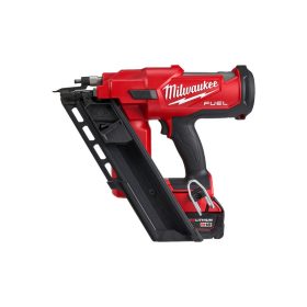   MILWAUKEE Akkus szerkezetépítő szögbelövő M18 FFN-502C (2 x 5,0 Ah akku + töltő)