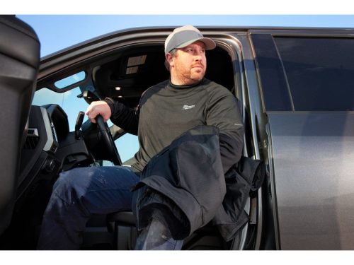 MILWAUKEE Fűthető aláöltöző XXL-es L4 HBLB-301XXL (1 x 3,0 Ah akku + töltő)