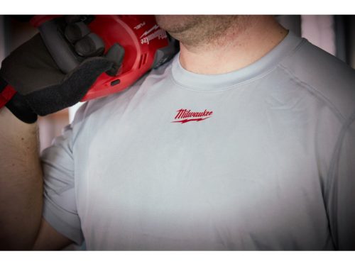 MILWAUKEE Technikai rövid ujjú póló szürke WWSSG-S WORKSKIN™