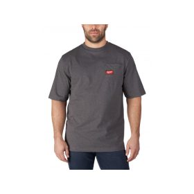 MILWAUKEE Rövid ujjú póló szürke WTSSG-XL