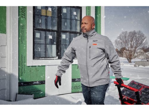 MILWAUKEE Fűthető kabát szürke S-es M12 HJ GREY5-0 (akku + töltő nélkül)