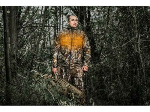 MILWAUKEE Fűthető kabát terepszínű L-es M12 HJ CAMO6-0 (akku + töltő nélkül)