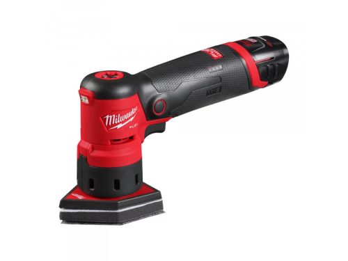 MILWAUKEE Akkus deltacsiszoló M12 FDSS-422X (1 x 4,0 Ah akku + 1 x 2,0 Ah akku + töltő)