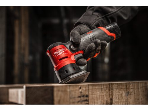 MILWAUKEE Akkus deltacsiszoló M12 FDSS-422X (1 x 4,0 Ah akku + 1 x 2,0 Ah akku + töltő)