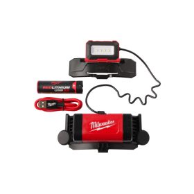   MILWAUKEE Akkus fejlámpa BOLT sisakhoz L4 BOLTHL-301 (1 x 3,0 Ah akku + USB töltőkábel)