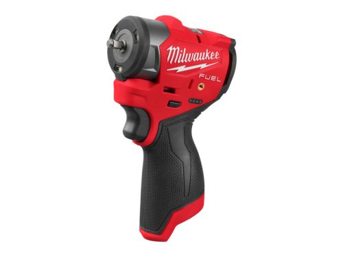 MILWAUKEE Akkus ütvecsavarozó M12 FSCIWF14-0 1/4" négyszög bizt. gyűrűvel (akku + töltő nélkül)