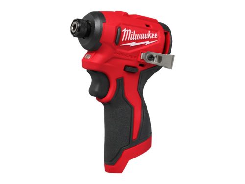 MILWAUKEE Akkus ütvecsavarozó 1/4" HEX M12 BLIDRC-0 124 Nm (akku + töltő nélkül)