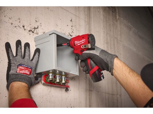 MILWAUKEE Akkus ütvecsavarozó 1/4" HEX M12 BLIDRC-0 124 Nm (akku + töltő nélkül)