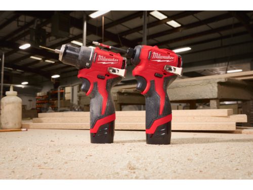 MILWAUKEE Akkus ütvecsavarozó 1/4" HEX M12 BLIDRC-0 124 Nm (akku + töltő nélkül)