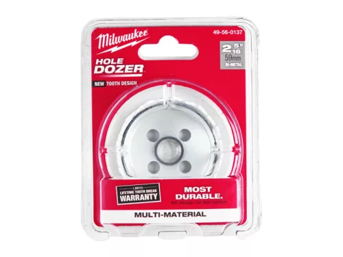 MILWAUKEE Körkivágó 59 mm bimetál Co Hole Dozer