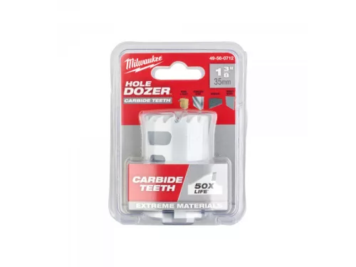 MILWAUKEE Körkivágó karbid fogakkal 35 mm Hole Dozer