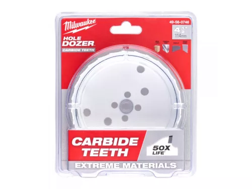 MILWAUKEE Körkivágó karbid fogakkal 114 mm Hole Dozer