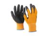 Szerelőkesztyű mártott 10-es LATEX