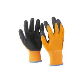 Szerelőkesztyű mártott 10-es LATEX