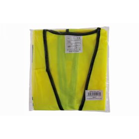 Mellény fényvisszaverő csíkokkal FLUO sárga XXL