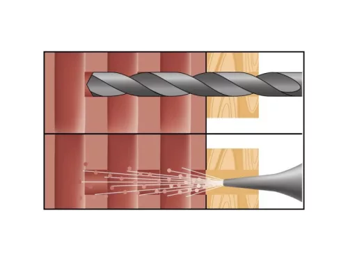 CELO Műanyag dübel üreges anyaghoz HBR 10 x 100 + csavar 7,0 x 105 (5 db)