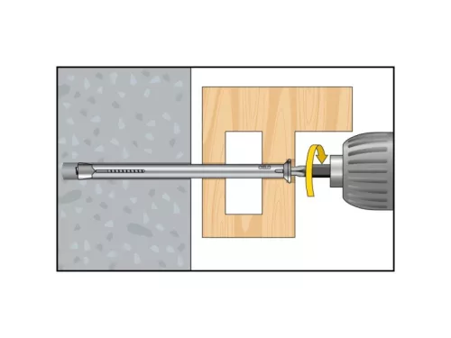 CELO fém tokrögzítő dübel MR 10-132 (6 db)