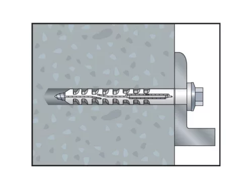 CELO Műanyag dübel MFR 10-135 SB SSKS (4 db)