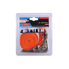 Rakományrögzítő heveder horoggal 5 m x 25 mm