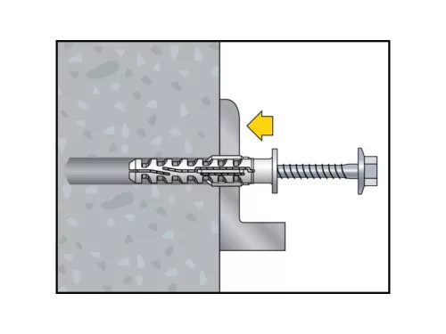 CELO Műanyag dübel MFR 10-60 SB TX (4 db)